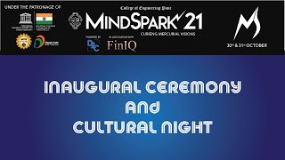 MindSpark21 Inaugural Ceremony amp Cultural Night [upl. by Ailuy]