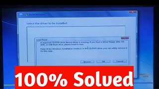 Solved A Required CD DVD Driver is Missing USB Windows 7 Install COMPUTER INFINITE [upl. by Acinimod222]