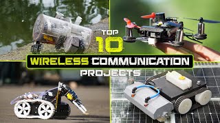 Top 10 Electronics Wireless Communication Projects Ideas 2024 [upl. by Akenehs]