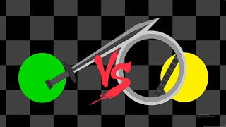 Marble Fighter  26  Green vs Yellowalgodoo marblebattle gaming marblewar [upl. by Tsui]