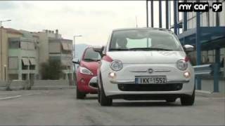 Fiat 500 Vs Ford Ka [upl. by Keith]