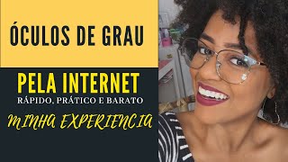 Meu ÓCULOS DE GRAU pela INTERNET  Minha experiência  Ótica Isabela Dias [upl. by Vance]