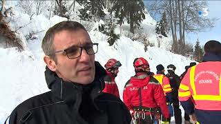 A Métabief les pompiers s’entraînent au scénario catastrophe [upl. by Lael148]