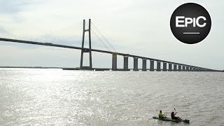 Puente RosarioVictoria  Argentina HD [upl. by Ahsaret]