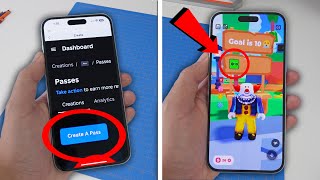 How to MAKE A GAMEPASS IN PLS DONATE ON iPhone EASY METHOD [upl. by Ycnej]