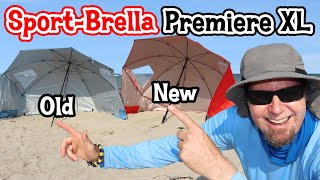 SportBrella Premiere XL Review Plus VersaBrella Review [upl. by Aisayt]