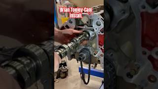 How to install the Brian Tooley Racing cam into the LS Engine shorts [upl. by Yemrej676]