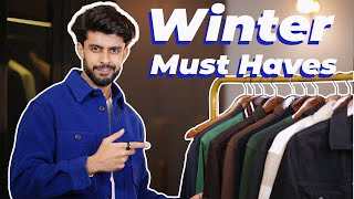 10 MUST HAVE WINTER CLOTHES FOR MEN  FALL WINTER ESSENTIALS FOR MEN 2023 [upl. by Sheilah]