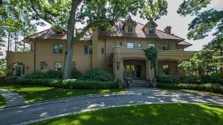 Historic Italian Renaissance Style Estate in Bronxville New York [upl. by Rihsab429]