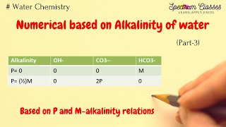 Numerical based on Alkalinity  water Chemistry IIT JEE BTech BSc [upl. by Nomaid]