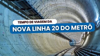 METRÔ VAI REDUZIR PELA METADE A VIAGEM ENTRE SP E ABC [upl. by Ulland]