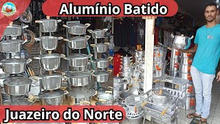 FEIRÃO DAS PANELAS DE ALUMÍNIO BATIDO JUAZEIRO DO NORTECE ONDE TUDO COMEÇOU Parte 02 nordeste [upl. by Faria]