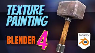 Master Texture Painting in Blender 4 A Quick Start Beginners Guide [upl. by Amelie178]