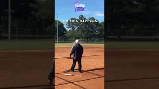 Women OF makes an outstanding dbl play usssa sports slowpitch [upl. by Esoj421]