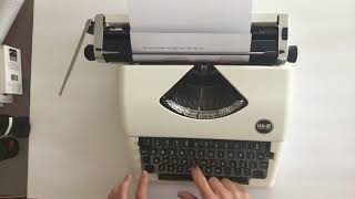 Review of the Typecast ribbons and typewriter [upl. by Faber]