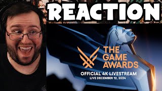 Gors quotTHE GAME AWARDS 2024quot LIVE REACTION [upl. by Aratak481]