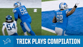 Detroit Lions Best Trick Plays of All Time [upl. by Samal]