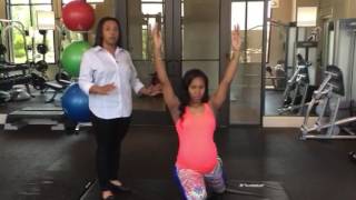 Round Ligament Pain Relief Stretches and Tips [upl. by Mayberry501]