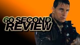 Jack Reacher Movie Review  60 Second Movie Review [upl. by Lyrak]