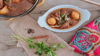 Curry D’agneau Et Pommes De Terre  Aloo Gosht [upl. by Tricia]