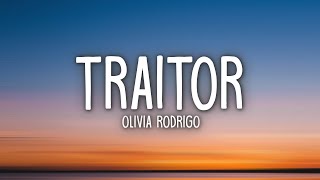 Olivia Rodrigo  traitor Lyrics [upl. by Anib]