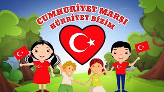 CUMHURİYET MARŞI  Aryalinko  HÜRRİYET BİZİM [upl. by Jonny861]