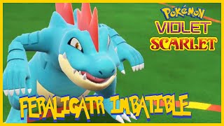 Feraligatr El REY de las BARRIDAS llega a Pokémon Escarlata Y Púrpura [upl. by Notserk708]