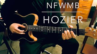 How to play NFWMB by Hozier on guitar  fingerstyle guitar lesson [upl. by Rape505]