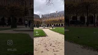 Place des Vosges  Paris [upl. by Meridith]