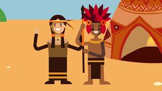 History of Native Americans Animation [upl. by Hachmann]