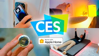 New LIFE CHANGING HomeKit Accessories at CES 2024 💡🏡 [upl. by Aleac]