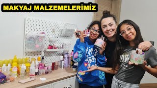 EYLÜL ABLAMIZLA MAKYAJ MALZEMELERİMİZİ TANITIYORUZ  SILA MİRA [upl. by Webb]