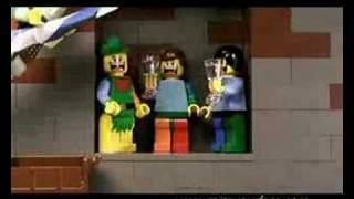 Monty PythonCamelot scene in Lego [upl. by Anauqes869]