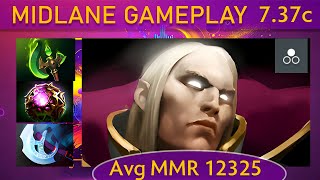 ✨ 737c Panda Invoker KAD  45 KP  92 Mid Gameplay  Dota 2 Top MMR [upl. by Lenora]