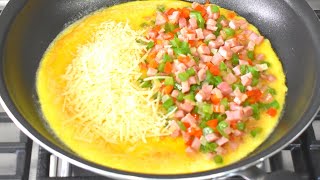 How to Make a Perfect Omelette  Quick and Easy Breakfast Recipe [upl. by Aisekal]