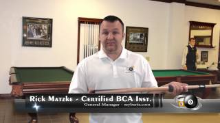 On Cue Installing Rubber Cue Wrap On Pool Cue  seybertscom [upl. by Hirsh]