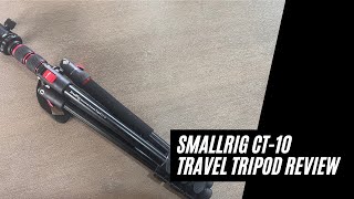 Smallrig CT10 Review A great affordable travel tripod [upl. by Wahkuna]