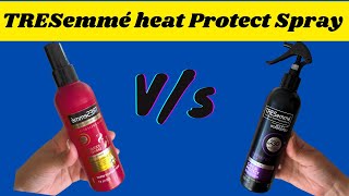 TRESemmé Heat Defence Spray VS TRESemmé Keratin Smooth Spray [upl. by Brooking936]