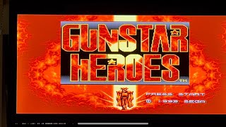 Gunstar Heroes megadrivechallenge [upl. by Burwell]