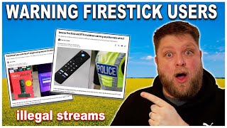 Warning to Firestick Users who Stream illegally [upl. by Ormond684]