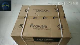 Hindware Ripple 60 Auto Clean Wall Mounted Kitchen Chimney Reviews amp Unboxing [upl. by Bust]