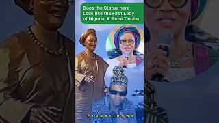 Statue of the Wife of President Of Nigeria Remi Tinubu that people have been talking about funny [upl. by Eniloj]