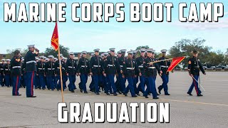 USMC GRADUATION  Bravo amp November Company Distinguished Honor Graduates [upl. by Nnawaj]