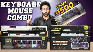 Bought 8 Gaming Keyboard Mouse Combo Under Rs1500 ONLY [upl. by Joktan]