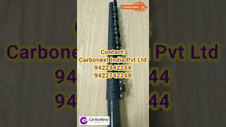 Carbonext Carbon Fibre Telescopic Pole Features  JourneyDemonstrationApplications  Made in India [upl. by Ahsikan]