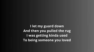 Lewis Capaldi  Someone You Lovedlyrics [upl. by Ahtiek610]