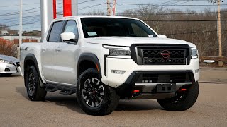 2022 Nissan Frontier Pro4X Review  Walk Around and Test Drive [upl. by Shawnee]