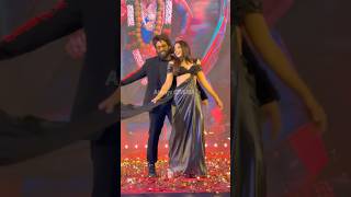 Allu Arjun And Rashmika Mandanna Dance Performance At Mumbai Pushpa 2 Press Meet  Always Cinema [upl. by Nylahs]