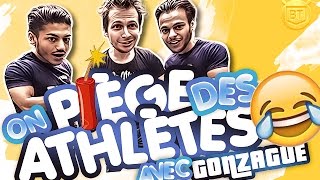 On PIEGE des ATHLETES avec GONZAGUE [upl. by Reldnahc]