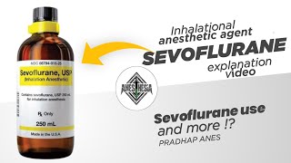 Sevoflurane  Inhalational anesthetic [upl. by Omari]